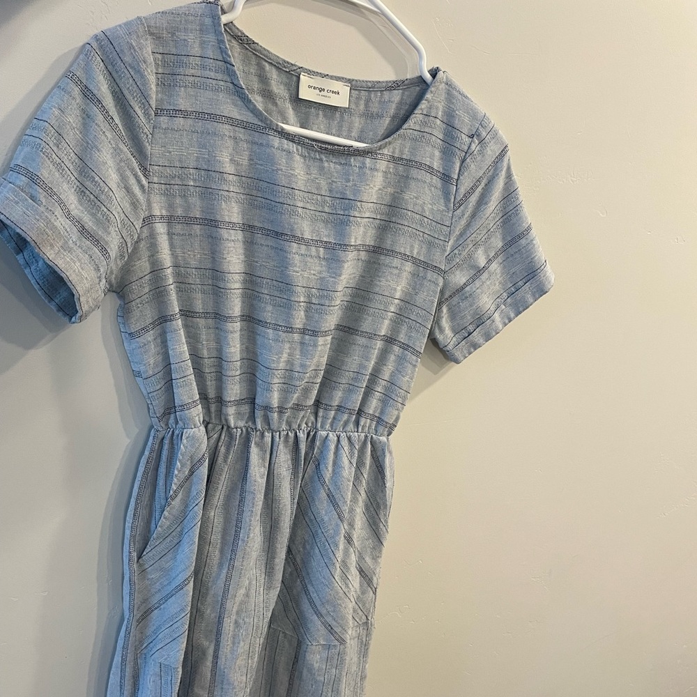 Orange Creek Shin Length Dress